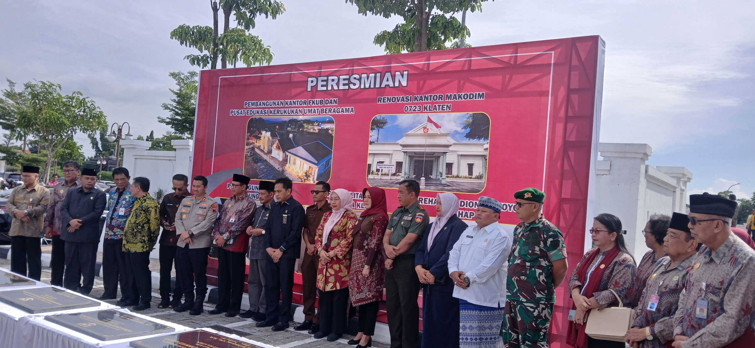 Pusat Edukasi Kerukunan Umat Beragama Kabupaten Klaten Diresmikan Bupati