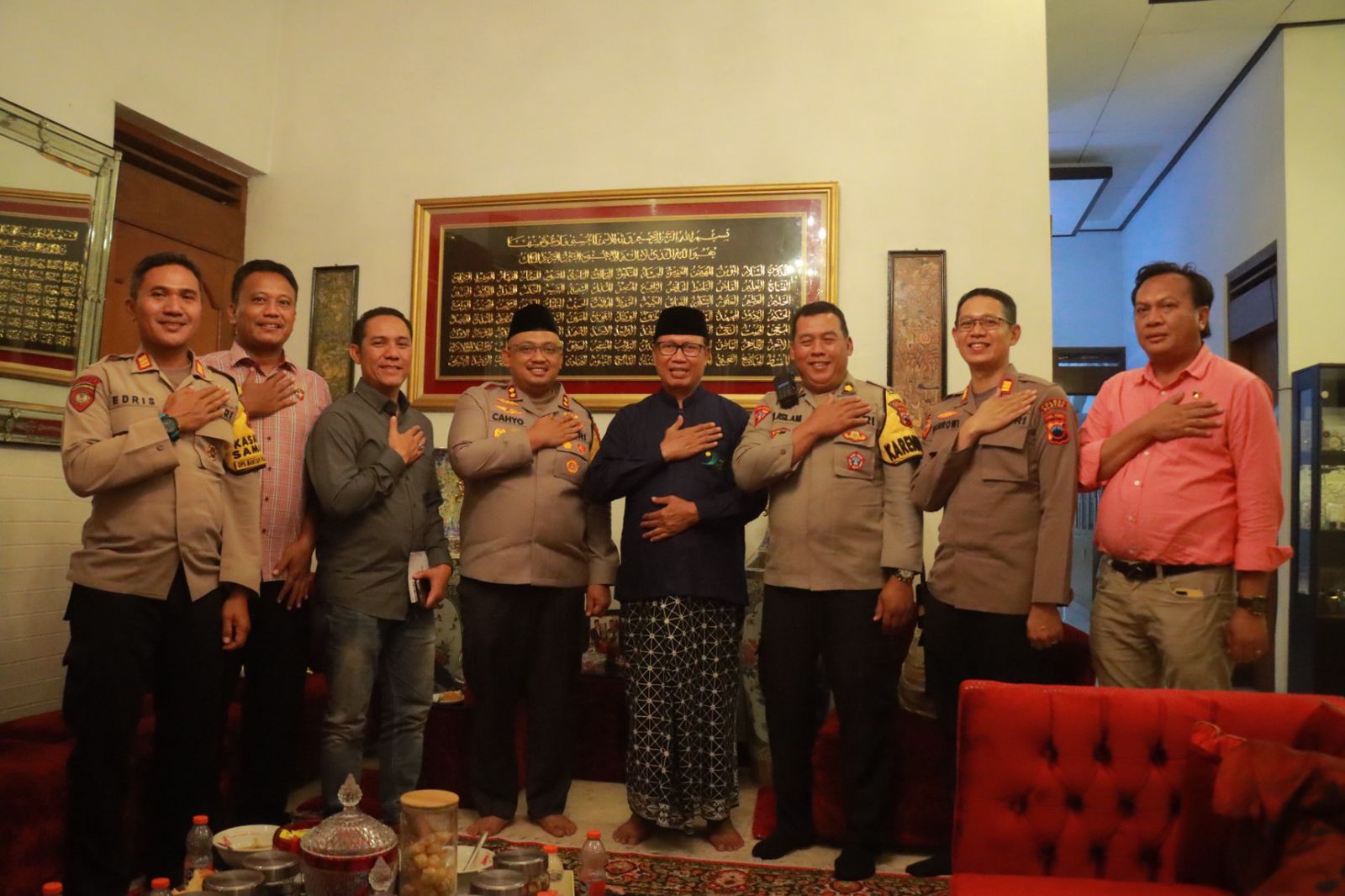 Syamsuddin Asyrofi :Apresiasi Kapolres Silaturahmi ke Tokoh Lintas Agama Untuk Jaga Kondusifitas Masyarakat