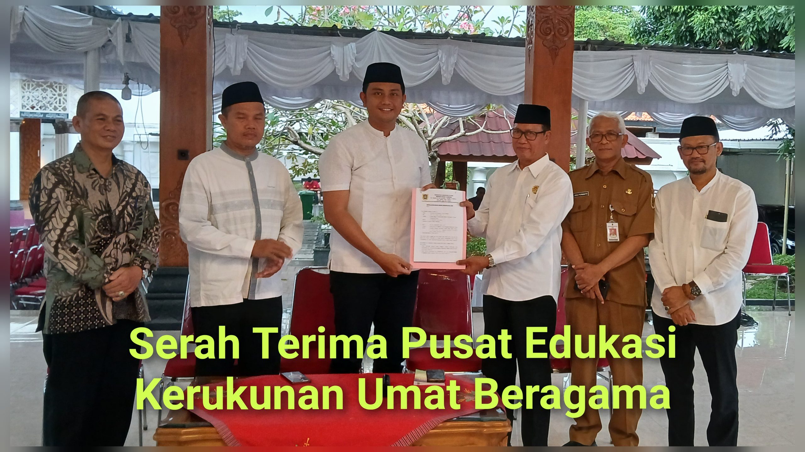 Pusat Edukasi Kerukunan Umat Beragama Diserahterimakan Kepada FKUB Klaten