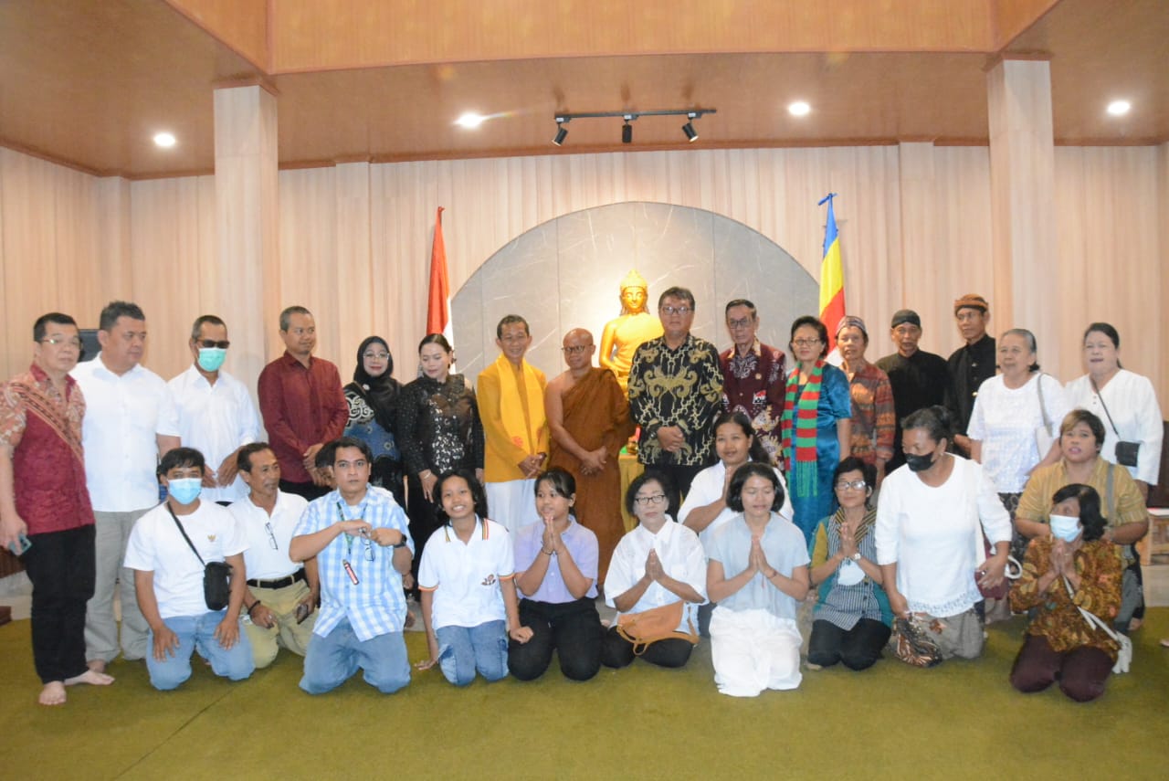 FKUB Apresiasi Pemberkahan Vihara Dhamma Paramita di Kompleks Grha Bung Karno Klaten