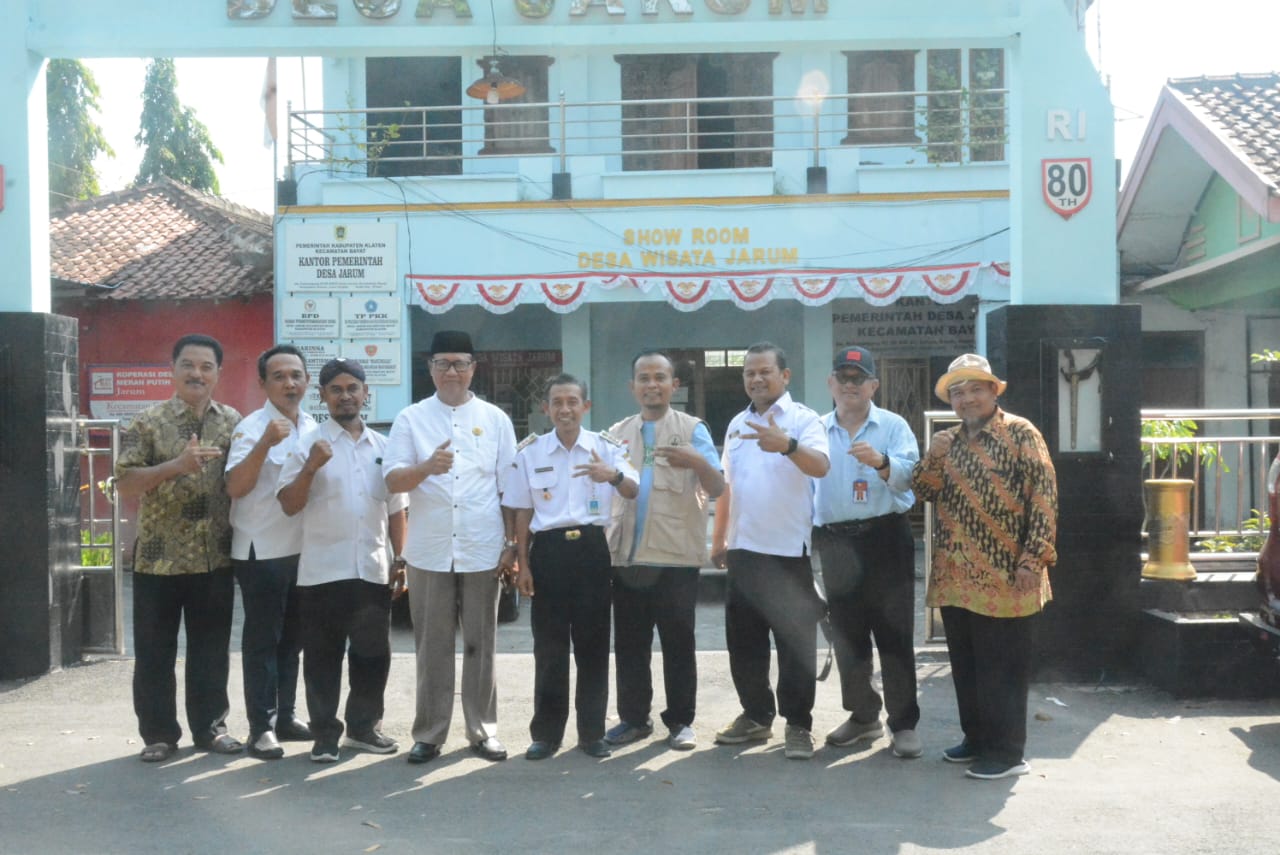 Desa Jarum Bayat Klaten Disiapkan Jadi Desa Sadar Kerukunan Berbasis Industri Batik