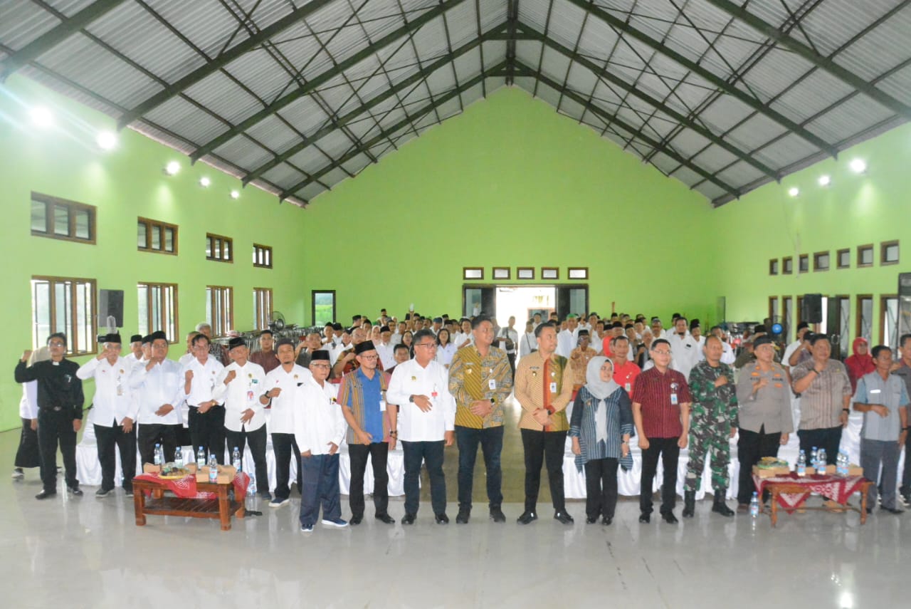 Sarasehan dan Doa Bersama Tokoh Lintas Agama di Kecamatan Wonosari Dihadiri Bupati Klaten