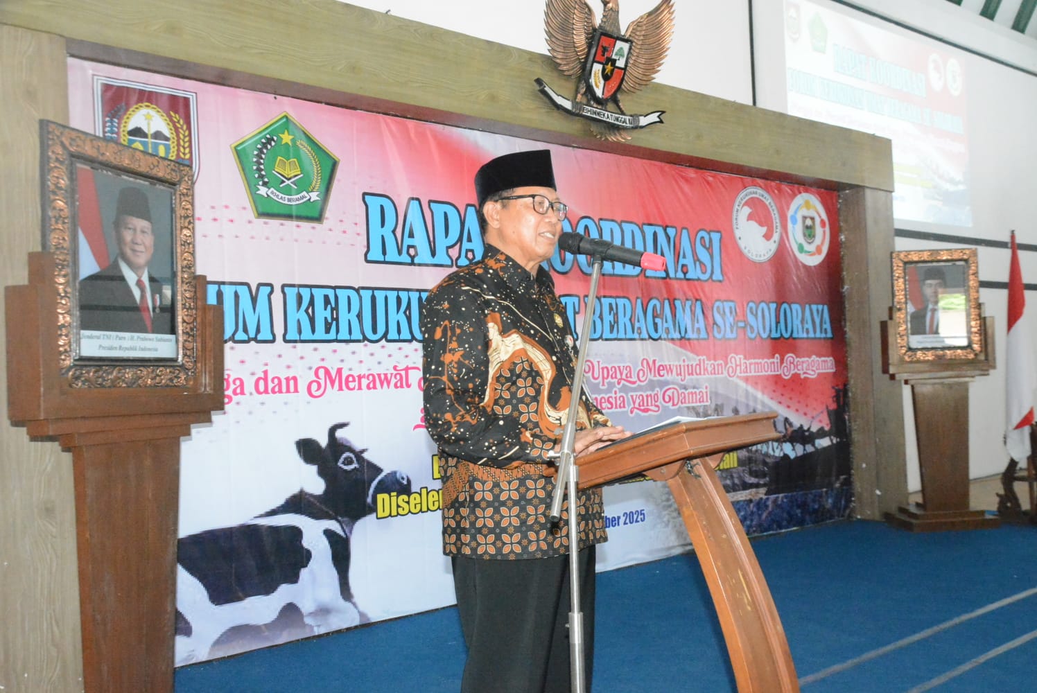 Rakor FKUB Solo Raya Merawat Kerukunan Wujudkan Harmoni Beragama Untuk Indonesia Damai