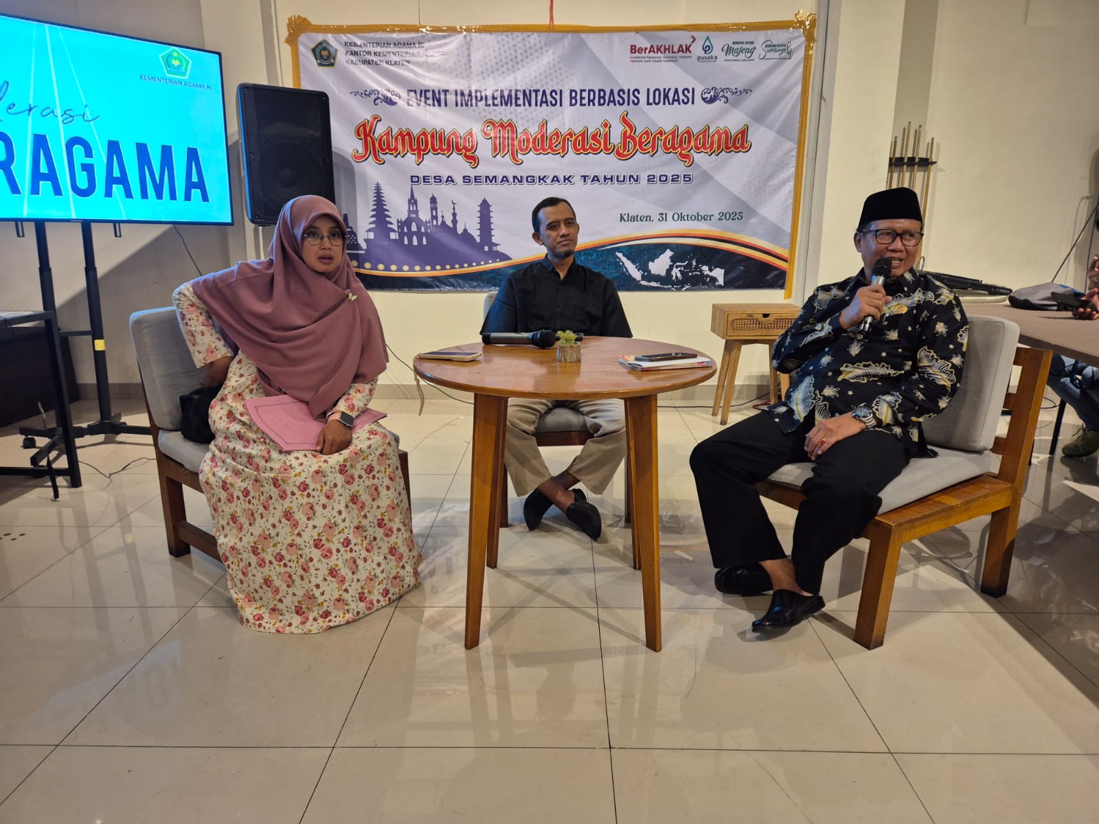 KH. Syamsuddin Asyrofi :Even Implementasi Moderasi Beragama di Klaten Bagian dari Ikhtiar Merawat Kerukunan