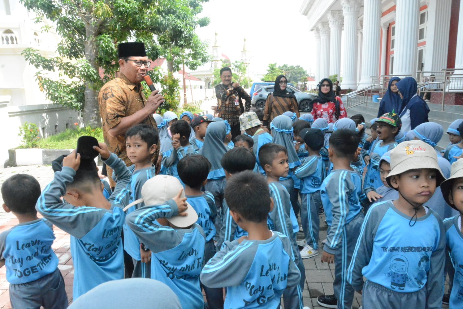 Tanamkan Nilai Kerukunan Dan Toleransi TK ABA Prambanan Outing Class Di Pusat Edukasi Kerukunan