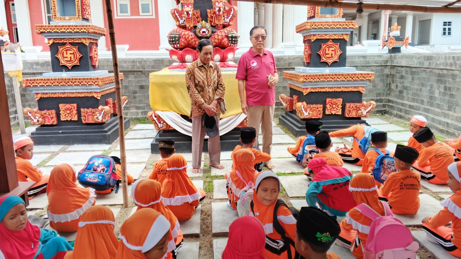 Belajar Tentang Kerukunan, Anak-anak RA Pandanaran Adakan Outing Class Di Grha Bung Karno