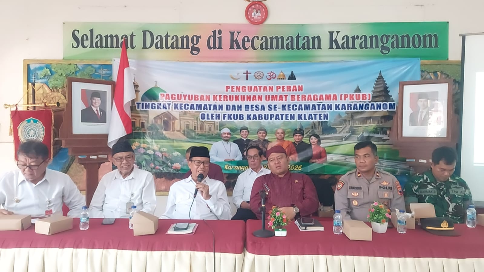 Penguatan dan Pembinaan PKUB Kecamatan dan Desa Untuk Jaga Kondusifitas KLATEN