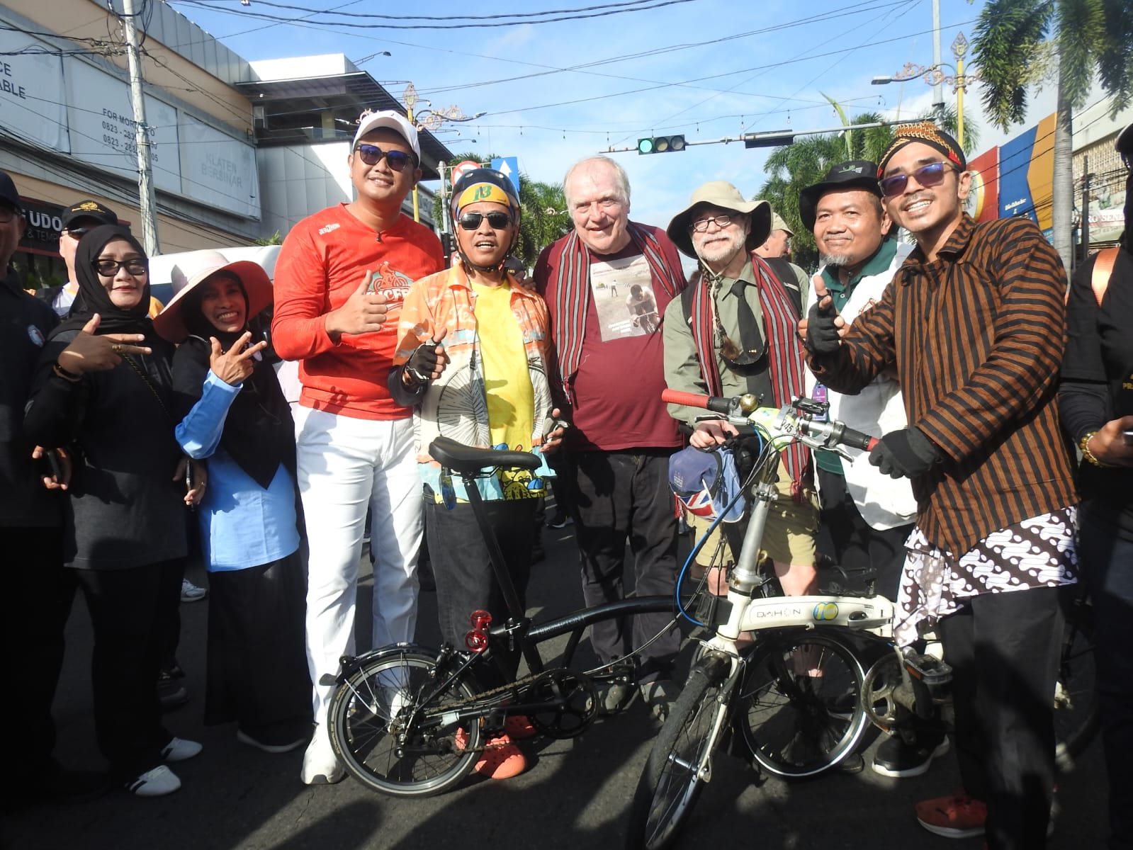 Bupati dan Ketua FKUB Membersamai Delegasi KIC Fest di Car Free Day
