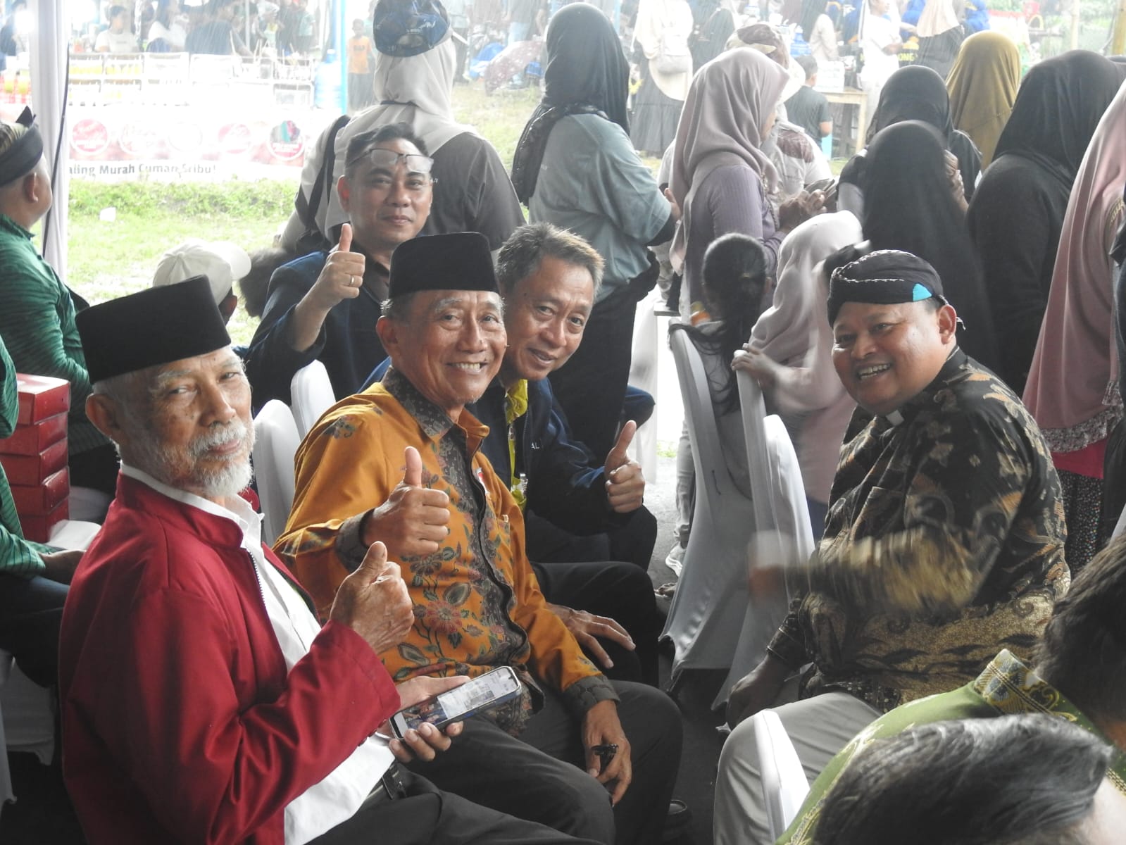 Ketua FKUB Kabupaten Brebes Drs.H.M. Supriyono dan FKUB Kabupaten Tegal Hadiri Festival Candi Kembar di Desa Bugisan Prambanan Klaten