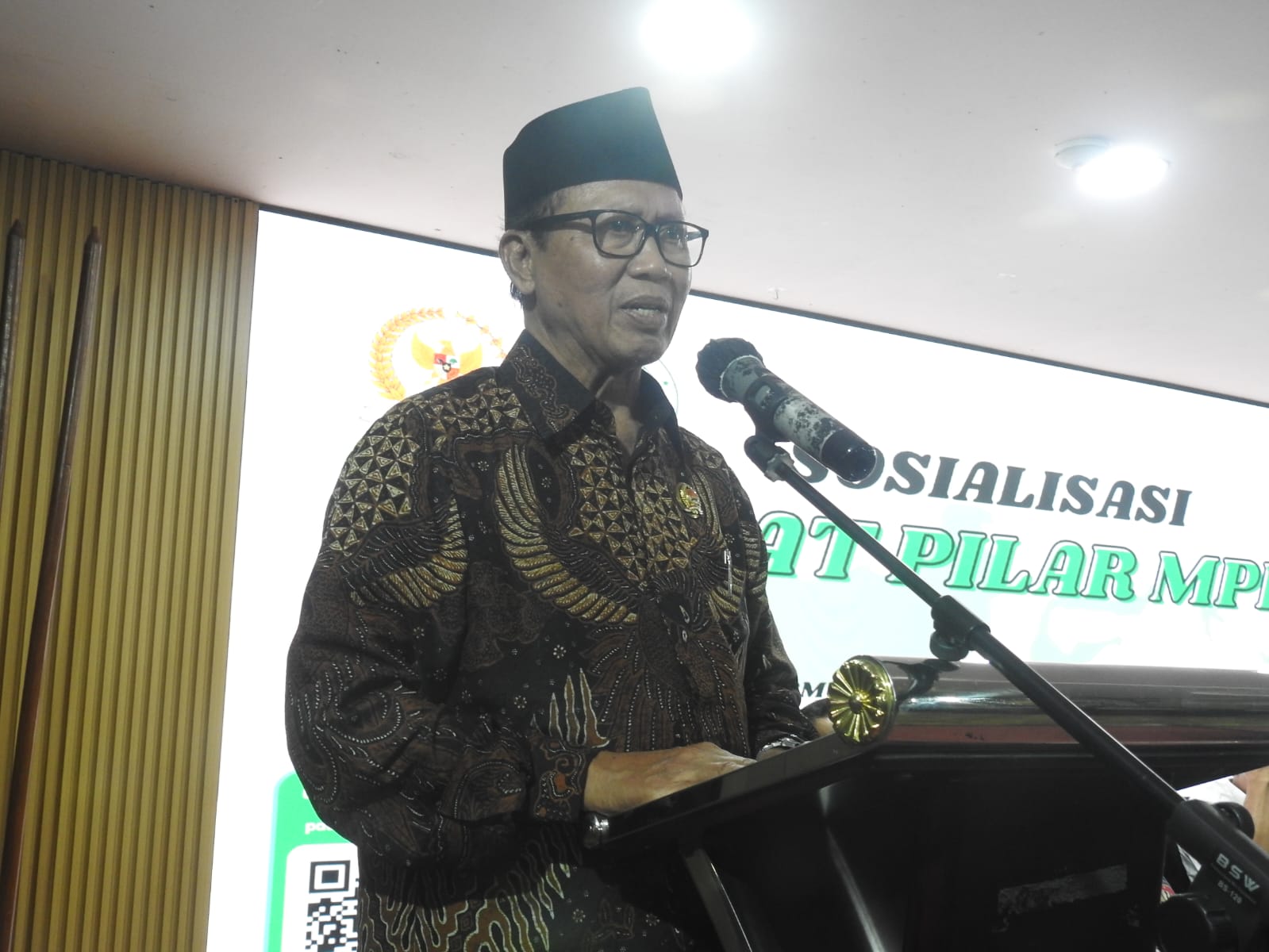 Syamsuddin Asyrofi :Sosialisasi 4 Pilar MPR RI Untuk Menguatkan Kerukunan di Masyarakat.