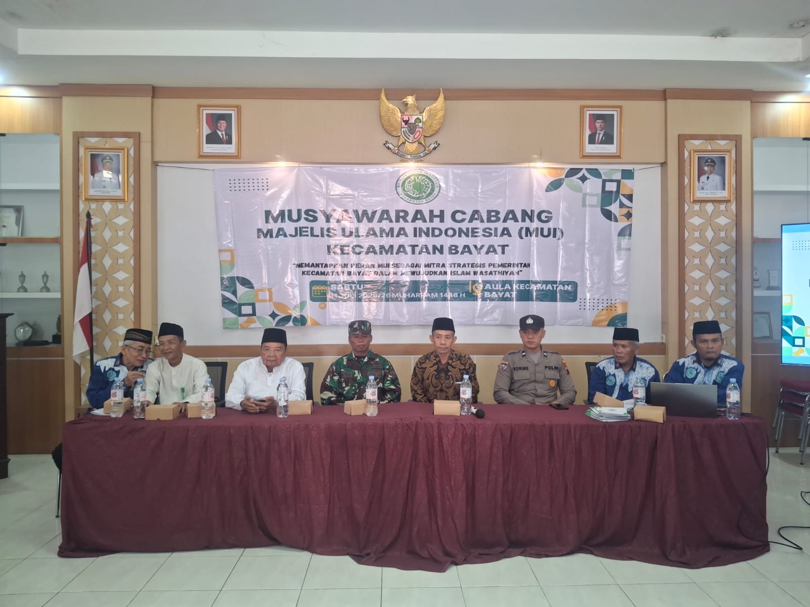 Musyawarah MUI Kecamatan Bayat Tetapkan Kepengurusan Baru Masa Khidmat 2025–2030