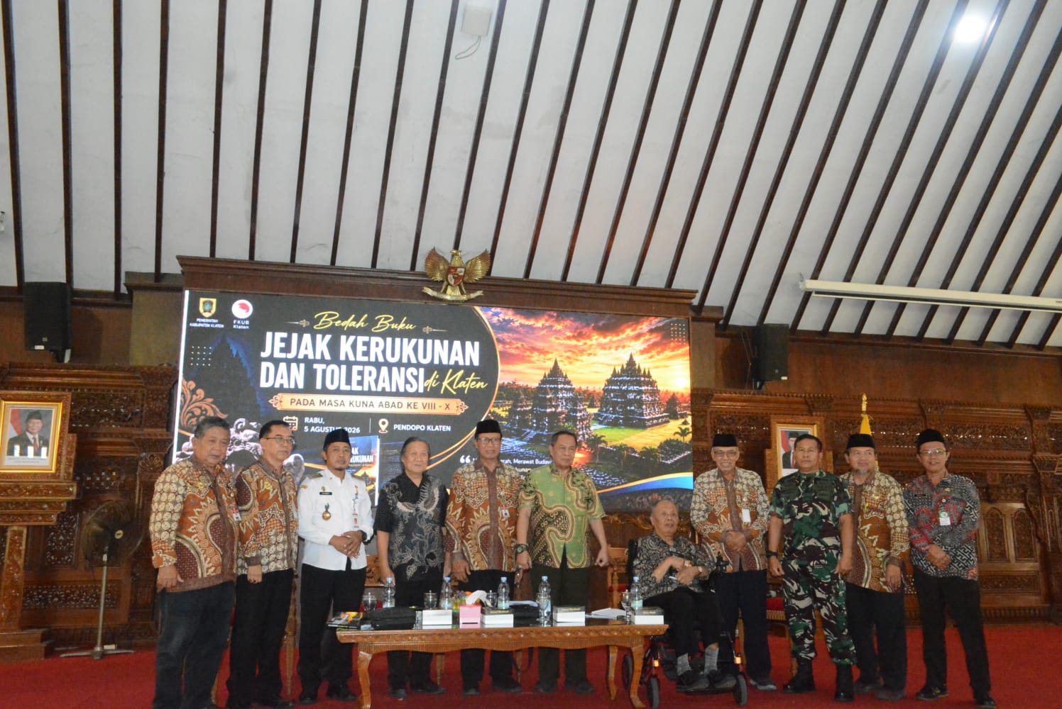Dr. Daud Aris Tanudirja :Zaman Mataram Kuno Abad VIII-X Jadi Tonggak Sejarah Kerukunan di Klaten