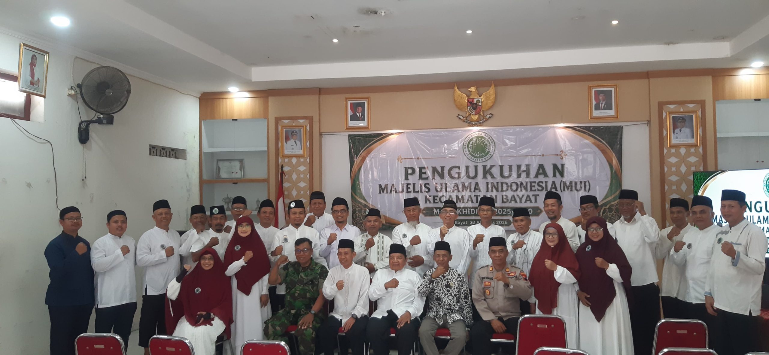 Pengurus MUI Kecamatan Bayat Masa Khidmat 2026–2030 Dikukuhkan